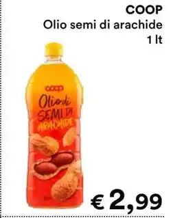 Coop COOP Olio semi di arachide offerta