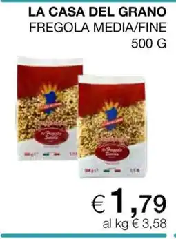 Coop LA CASA DEL GRANO FREGOLA MEDIA/FINE offerta
