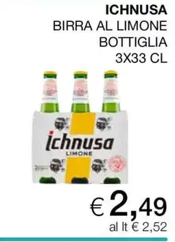 Coop ICHNUSA BIRRA AL LIMONE offerta