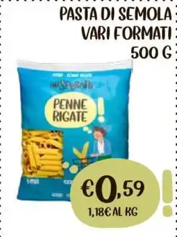 Coop Pasta di semola vari formati 500 g offerta
