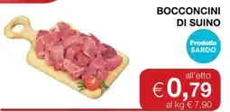 Coop Bocconcini di Suino offerta