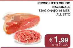 Coop Prosciutto Crudo Nazionale offerta