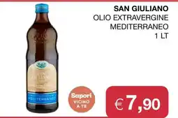 Coop SAN GIULIANO OLIO EXTRAVERGINE MEDITERRANEO offerta
