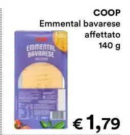 Coop COOP EMMENTAL BAVARESE AFFETTATO offerta