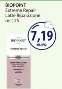 Acqua & Sapone BIOPOINT Extreme Repair Latte Riparazione ml 125 offerta