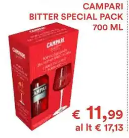 Coop CAMPARI BITTER SPECIAL PACK 700 ML offerta