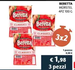 Coop BERETTA WÜRSTEL offerta
