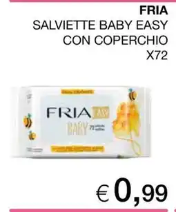 Coop FRIA SALVIETTE BABY EASY CON COPERCHIO X72 offerta