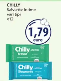 Acqua & Sapone CHILLY Salviette Intime vari tipi x12 offerta
