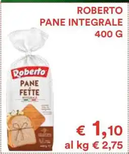 Coop ROBERTO PANE INTEGRALE 400 G offerta