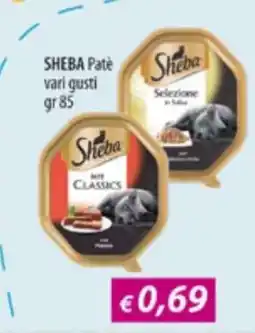 Acqua & Sapone SHEBA Patè vari gusti offerta