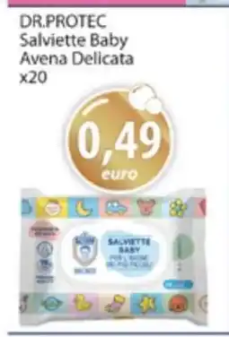 Acqua & Sapone DR.PROTEC Salviette Baby Avena Delicata x20 offerta