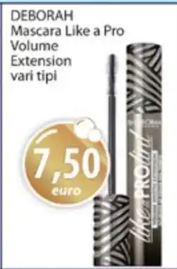 Acqua & Sapone DEBORAH Mascara Like a Pro offerta