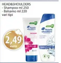 Acqua & Sapone HEAD & SHOULDERS offerta