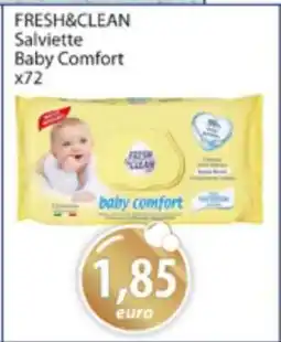 Acqua & Sapone FRESH&CLEAN Salviette Baby Comfort x72 offerta