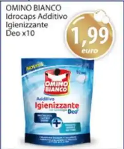 Acqua & Sapone OMINO BIANCO Idrocaps Additivo Igienizzante Deo x10 offerta