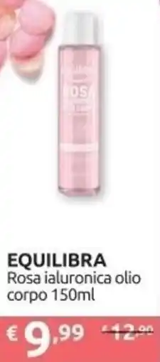 Ipersoap EQUILIBRA Rosa ialuronica olio corpo offerta