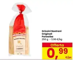 Interspar Grissini Nostrani Originali Panealba offerta