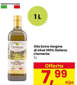 Interspar Olio Extra Vergine di oliva 100% Italiano Clemente offerta