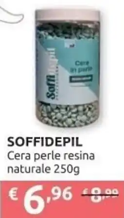 Ipersoap SOFFIDEPIL Cera perle resina naturale offerta
