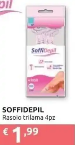 Ipersoap SOFFIDEPIL Rasoio trilama offerta