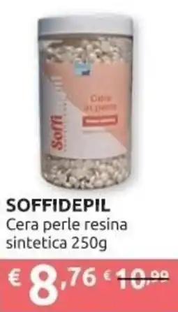 Ipersoap SOFFIDEPIL Cera perle resina sintetica offerta
