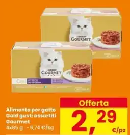 Interspar Alimento per gatto Gold Gourmet offerta