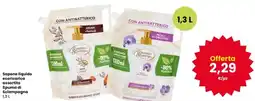 Interspar Sapone liquido ecoricarica Spuma di Sciampagna offerta