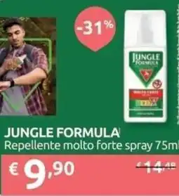 Ipersoap JUNGLE FORMULA Repellente molto forte spray offerta