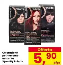 Interspar Colorazione permanente Syoss By Palette offerta