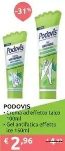 Ipersoap PODOVIS Crema ad effetto talco offerta