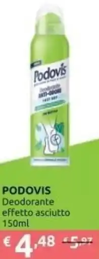 Ipersoap PODOVIS Deodorante effetto asciutto offerta