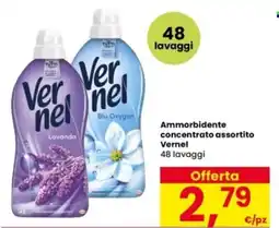 Interspar Ammorbidente concentrato Vernel offerta