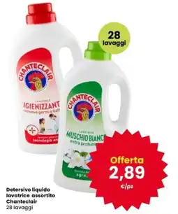 Interspar Detersivo liquido lavatrice Chanteclair offerta