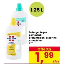 Interspar Detergente per pavimenti Amuchina offerta