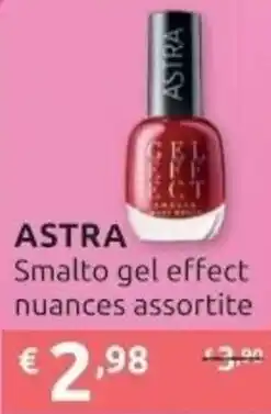 Ipersoap ASTRA Smalto gel effect offerta