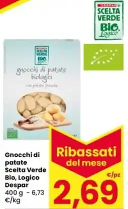 Interspar Gnocchi di patate Scelta Verde Bio, Logico Despar offerta