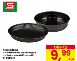 Interspar Stampi forno S-BUDGET offerta