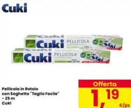 Interspar Pellicola in Rotolo con Seghetto "Taglio Facile" Cuki offerta