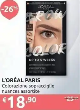 Ipersoap L'ORÉAL PARIS Colorazione sopracciglie offerta