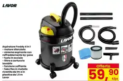 Interspar LAVOR Aspiratore Freddy 4 In 1 offerta