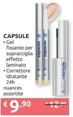 Ipersoap CAPSULE Gel Fissante per sopracciglia effetto laminato offerta