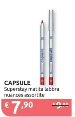 Ipersoap CAPSULE Superstay matita labbra offerta