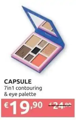 Ipersoap CAPSULE 7in1 contouring & eye palette offerta