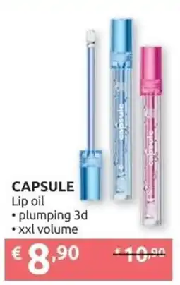 Ipersoap CAPSULE Lip oil, plumping 3d, xxl volume offerta