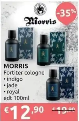 Ipersoap MORRIS Fortiter cologne offerta