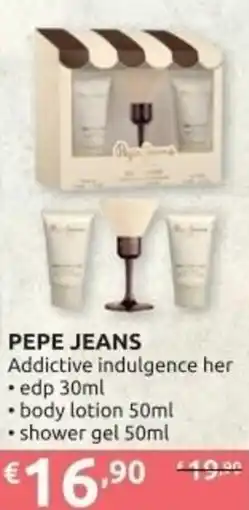 Ipersoap PEPE JEANS Addictive indulgence her offerta