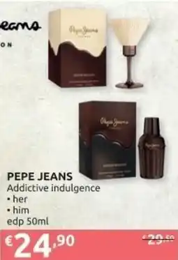 Ipersoap PEPE JEANS Addictive indulgence her, him edp offerta