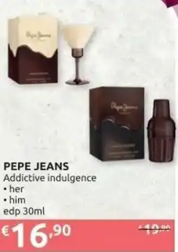 Ipersoap PEPE JEANS Addictive indulgence her, him edp offerta
