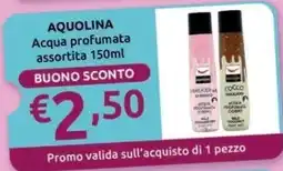 Ipersoap AQUOLINA Acqua profumata offerta